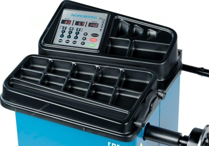Станок балансировочный NORDBERG 4523 с автоматическим вводом 2-х параметров, 220 В [ЦБ-00017110]