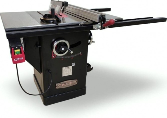 Станок циркулярный Warrior W0702 2,2 кВт, 230в [0101010003000]