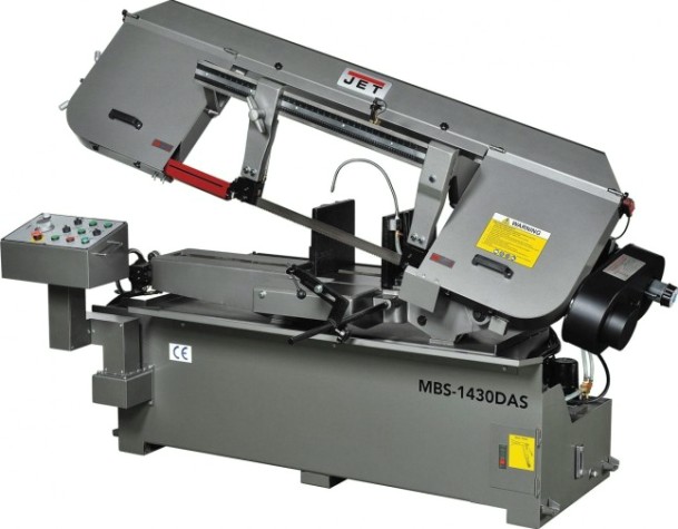 Станок ленточнопильный JET MBS-1430DAS 400V, полуавтомат [50000445T]