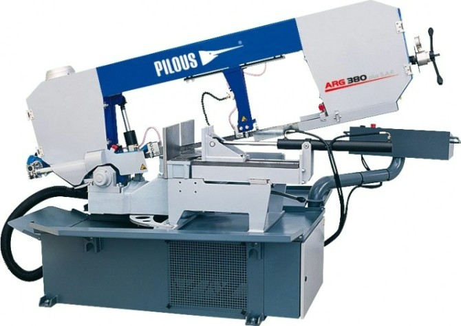 Станок ленточнопильный PILOUS ARG 380 Plus S.A.F. полуавтомат [100129]
