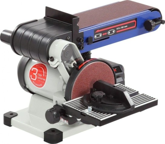 Станок шлифовальный тарельчато-ленточный BELMASH BDG 100/152L [S221A]