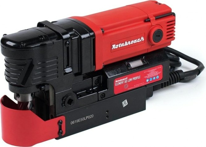 Станок сверлильный на магнитной подошве Rotabroach ELEMENT 50 LP электрический, низкий профиль [КБ003011]