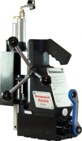 Станок сверлильный на магнитной подошве Rotabroach Raven МСС-52П пневматический [КБ008439]