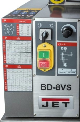 Станок токарный JET BD- 8VS [50000911M]