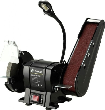 Станок заточной DEKO DKGM300-150 с лампой [063-4325]