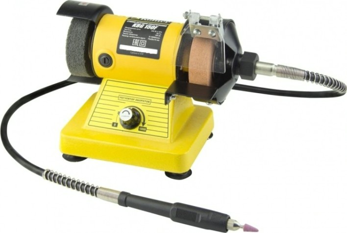 Станок заточной Kolner KBG 150F шлифовальный+ полировальный [кн150ф]