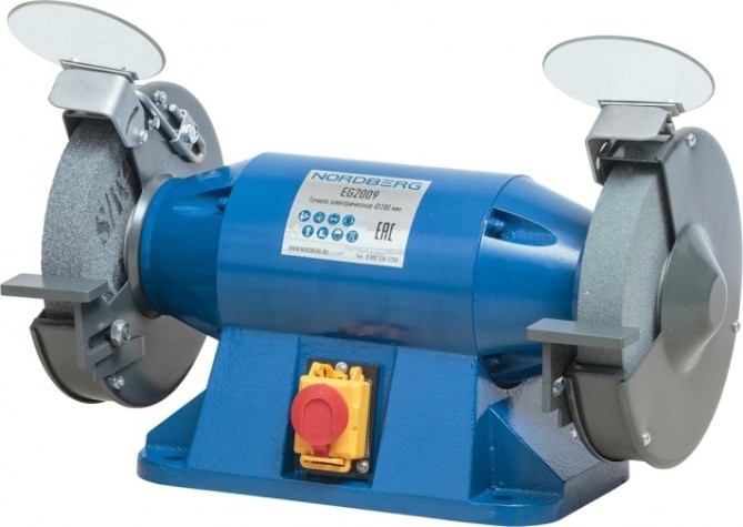 Станок заточной NORDBERG EG2009 200мм, 220в [EG2009]