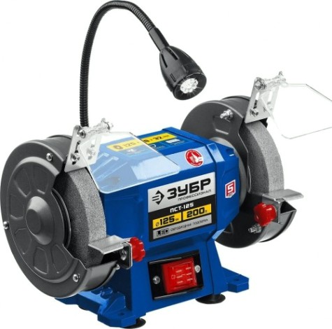 Станок заточной ЗУБР ПСТ-125 «ПРОФЕССИОНАЛ» Станок заточной ЗУБР ПСТ-125 «ПРОФЕССИОНАЛ»