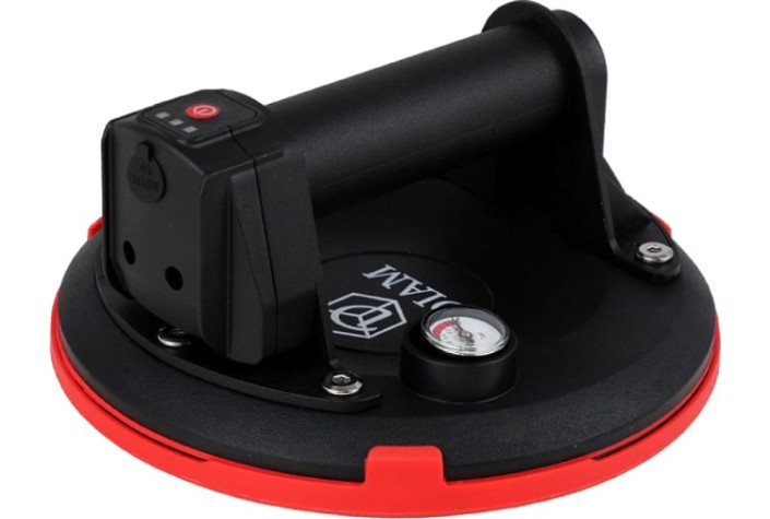 Стеклодомкрат DIAM 600142 аккумуляторный с манометром 205 мм