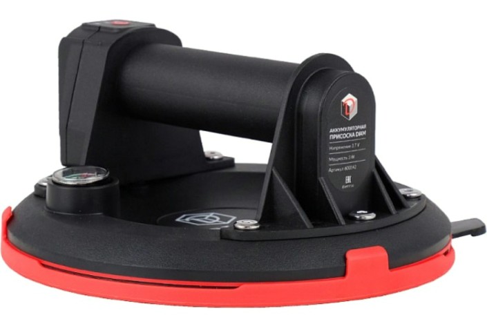 Стеклодомкрат DIAM 600142 аккумуляторный с манометром 205 мм Стеклодомкрат DIAM 600142 аккумуляторный с манометром 205 мм