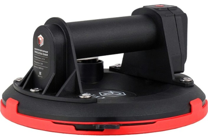 Стеклодомкрат DIAM 600142 аккумуляторный с манометром 205 мм Стеклодомкрат DIAM 600142 аккумуляторный с манометром 205 мм