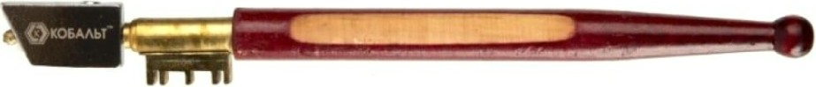 Стеклорез Кобальт 911-130 алмазный, деревянная рукоятка