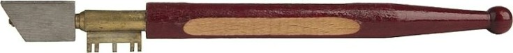 Стеклорез Sturm 1077-AL-01 с деревянной ручкой