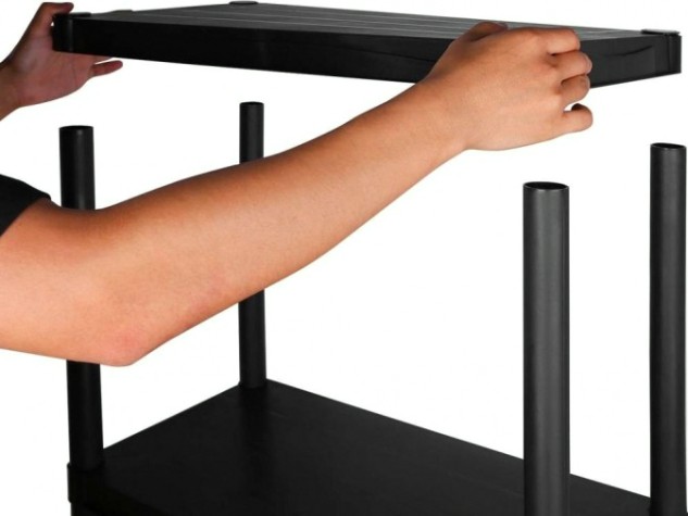 Стеллаж-этажерка DEKO DKTB17 (4 полки, 60х30х130см) [065-0822]