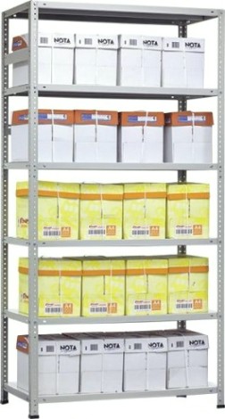 Стеллаж ПРАКТИК MS Hard 200/100 х 30/6 (6 полок)