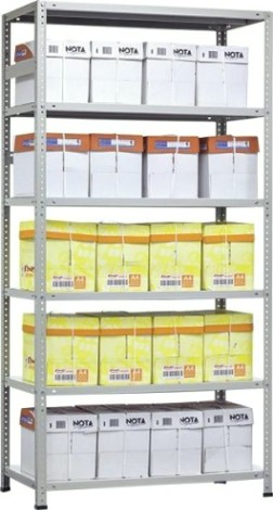 Стеллаж ПРАКТИК MS Hard 220/100 х 30/6 (6 полок)