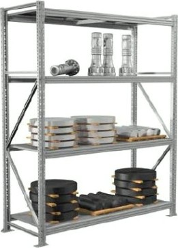 Стеллаж ПРАКТИК MS Pro 200/180 х 60/4 (4 полки)