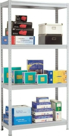 Стеллаж ПРАКТИК MS Standart 185/100 х 40/4 (4 полки)