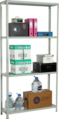 Стеллаж ПРАКТИК MS Standart 185/70 х 40/4 (4 полки)