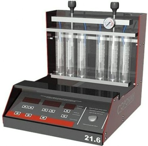 Стенд для тестирования и очистки 6 форсунок СОРОКИН 21.6 + УЗВ