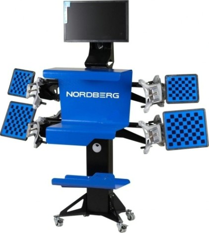 Стенд сход-развал 3D модель NORDBERG C804-C четырехкамерный настенный [ЦБ-00016531]