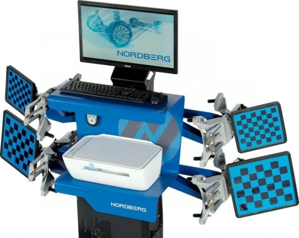 Стенд сход-развал 3D модель NORDBERG C804 TRUCK четырехкамерный для грузовых авто [ЦБ-0007895]