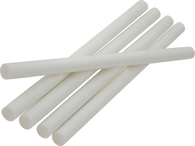 Стержни клеевые PATRIOT 7*100мм белые, уп 10шт [816001003]