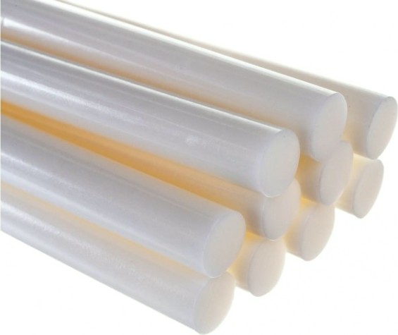 Стержни клеевые REXANT белые 11x270 мм, 10 шт. (хедер) [09-1277]