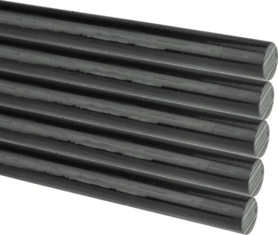 Стержни клеевые REXANT черные 11x270 мм, 10 шт. (хедер) [09-1271]