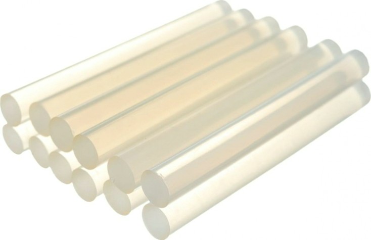 Стержни клеевые REXANT прозрачные 11x100 мм, 12 шт. [09-1220]