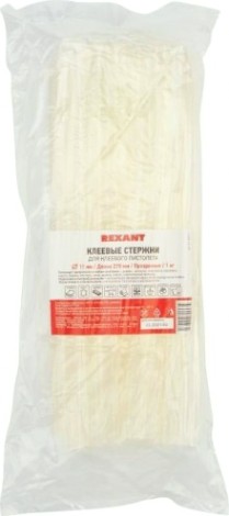 Стержни клеевые REXANT прозрачные 11x270 мм, 1 кг [09-1857-1]