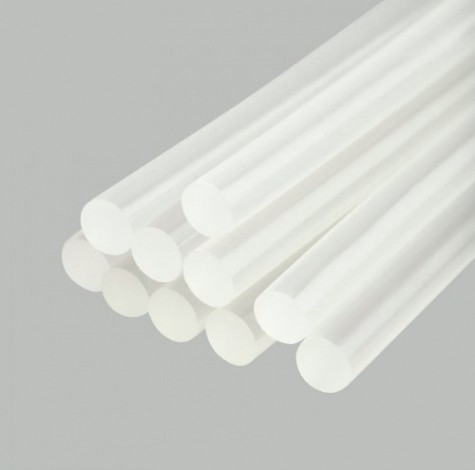 Стержни клеевые REXANT прозрачные 7x200 мм, 10 шт. (хедер) [09-1103]