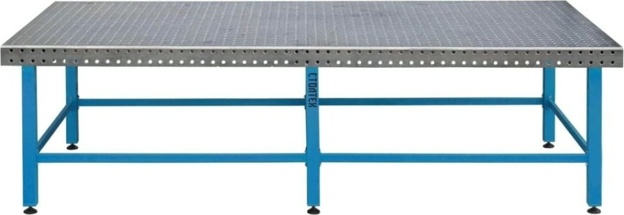 Стол сварочный Старк-Профи Стандарт 2500х1250х100 мм (10мм) 09Г2С [4687203381349]