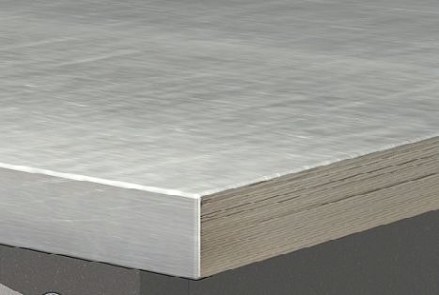 Столешница оцинкованная FERRUM 01.314GL для однотумбового верстака серии "CLASSIC"