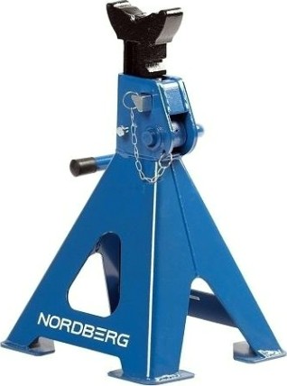 Стойка механическая под авто NORDBERG N3012Е грузоподъемность 12 т, 450-700 мм, 1 штука [ЦБ-00012173]