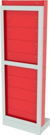 Стойка СТЕЛЛА-ТЕХНИК 404-00-00-10 (610х325х1650 мм) напольная