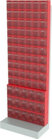 Стойка СТЕЛЛА-ТЕХНИК 404-00-10-03 (610х325х1650 мм) напольная