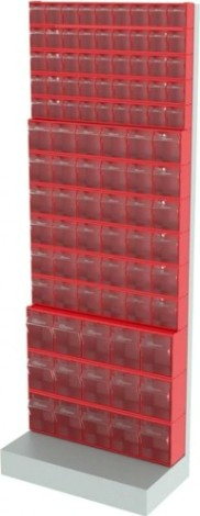 Стойка СТЕЛЛА-ТЕХНИК 404-05-06-03 (610х325х1650 мм) напольная