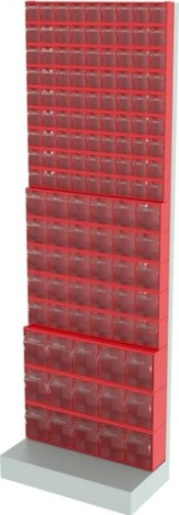 Стойка СТЕЛЛА-ТЕХНИК 405-09-05-03 (610х325х1850 мм) напольная