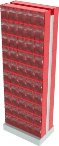 Стойка СТЕЛЛА-ТЕХНИК 406-00-00-10 (600х380х1650 мм) двусторонняя напольная