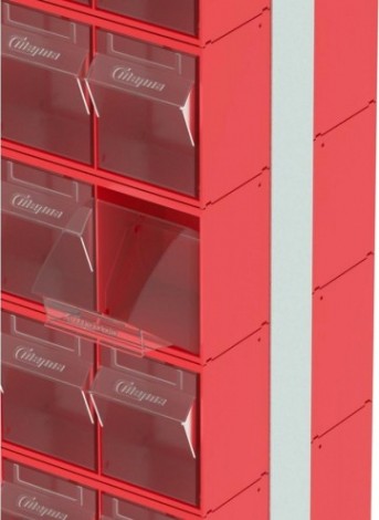 Стойка СТЕЛЛА-ТЕХНИК 406-00-00-10 (600х380х1650 мм) двусторонняя напольная