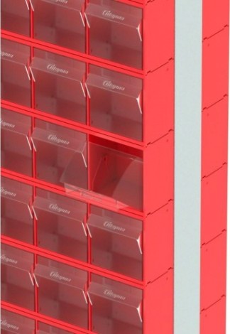 Стойка СТЕЛЛА-ТЕХНИК 406-00-10-03 (600х380х1650 мм) двусторонняя напольная Стойка СТЕЛЛА-ТЕХНИК 406-00-10-03 (600х380х1650 мм) двусторонняя напольная