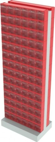 Стойка СТЕЛЛА-ТЕХНИК 406-00-14-00 (600х380х1650 мм) двусторонняя напольная Стойка СТЕЛЛА-ТЕХНИК 406-00-14-00 (600х380х1650 мм) двусторонняя напольная