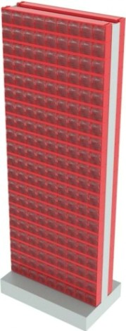 Стойка СТЕЛЛА-ТЕХНИК 406-20-00-00 (600х380х1650 мм) двусторонняя напольная