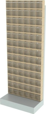 Стойка СТЕЛЛА-ТЕХНИК бежевая напольная (610х325х1500) [403-00-13-00-B]