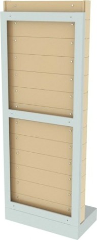 Стойка СТЕЛЛА-ТЕХНИК бежевая напольная (610х325х1500) [403-00-13-00-B]