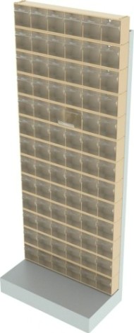 Стойка СТЕЛЛА-ТЕХНИК бежевая напольная (610х325х1500) [403-00-13-00-B]