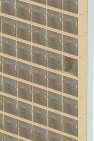 Стойка СТЕЛЛА-ТЕХНИК бежевая напольная (610х325х1500) [403-19-00-00-B]