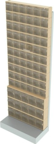 Стойка СТЕЛЛА-ТЕХНИК бежевая напольная (610х325х1650) [404-00-10-03-B]