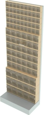 Стойка СТЕЛЛА-ТЕХНИК бежевая напольная (610х325х1650) [404-05-06-03-B]